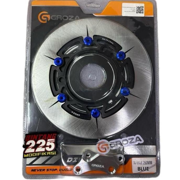 Groza Piringan Cakram Disk Brake Floating 260mm Nmax Aerox ORIGINAL