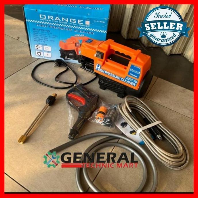TERBARU|TERMURAH|BARU|PREMIUM|ORIGINAL|GARANSI|DISKON|PROMO ORANGE C-70 MESIN JET CLEANER LISTRIK AL