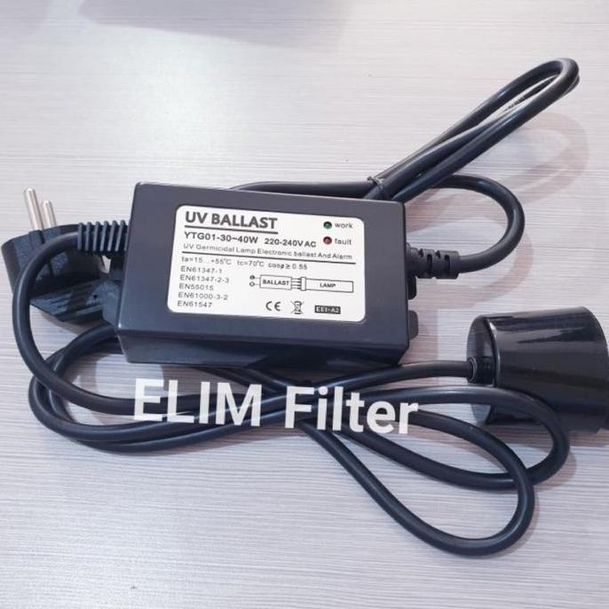 NEW - Ballast UV 12 GPM - Ballast Ultraviolet 30-40 watt