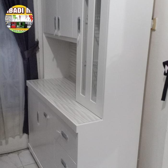 Lemari sayur 3 pintu multiplek Murah khusus Jabodetabek