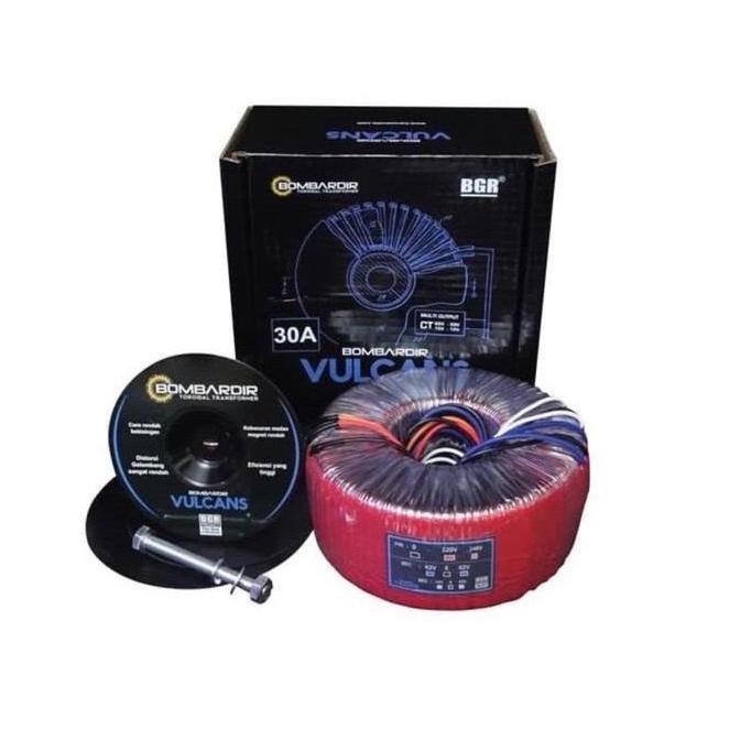 TRAFO VULCANS BOMBARDIR 30A CT 62V -TRAVO TOROIDAL TOROID 30 A 62 V TRAFO
