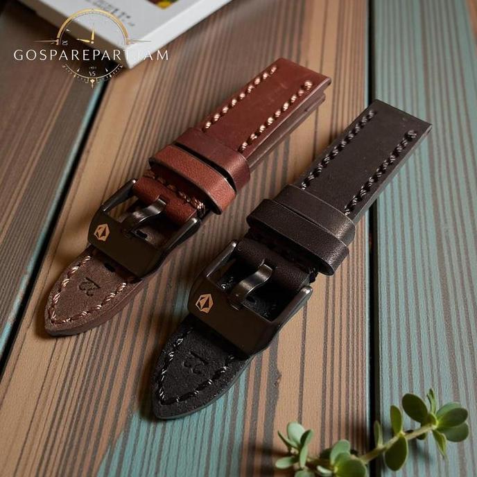Strap Tali Jam Tangan Expedition Bahan Kulit Asli Berkualitas