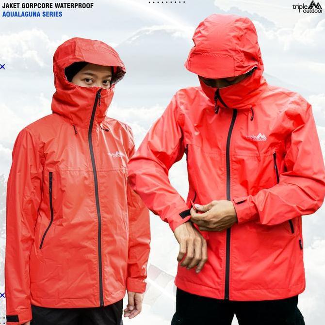 AQUALAGUNA SERIES - JAKET GORPCORE ULTRALIGHT WATERPROOF HIKING RUNNING JAKET GUNUNG ANTI AIR RAINWE