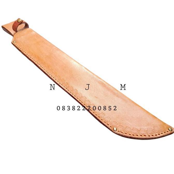 Sarung Pisau Kulit 45 Cm x 7 Cm Sarung Golok Sarung Kulit Asli