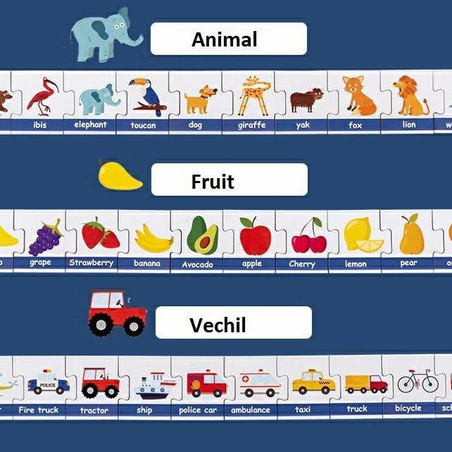 Murah Spelling Puzzle 90 Pcs Words Consonant Vowel And Words