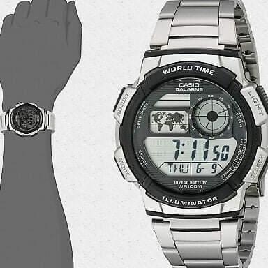 CASIO AE-1000WD-1AVDF AE-1000WD-1A JAM TANGAN ORIGINAL