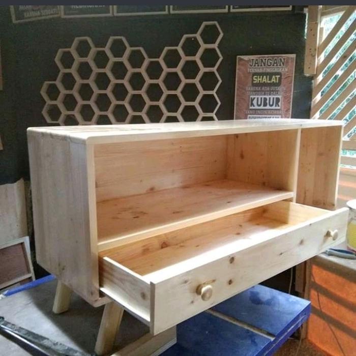 meja tv meja kayu jati belanda/meja tv murah