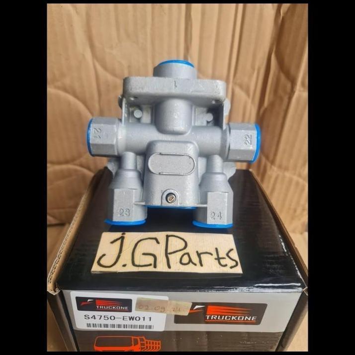 TERLARIS CIRCUIT RELAY VALVE 4 JALUR ASSY PROTECTION S4750-EW011 HINO LOHAN 500 