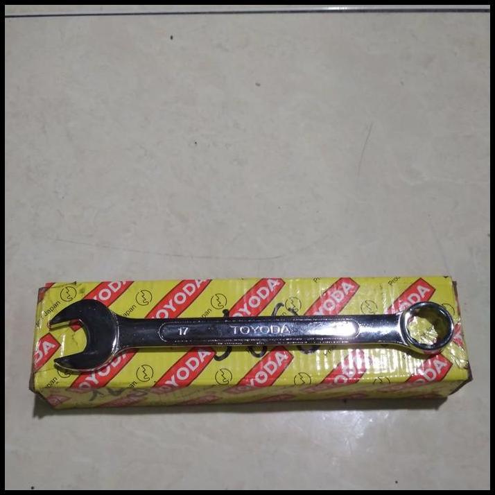 TERBARU KUNCI RING PAS 17 X 17MM MEREK TOYODA KAULITAS OK 