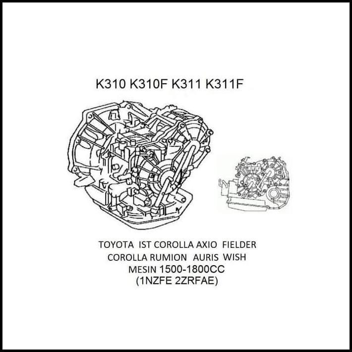 BEST DEAL AXIO AURIS WISH K310 K311 CVT MATIC OLI FILTER STRAINER 3103V-11312 