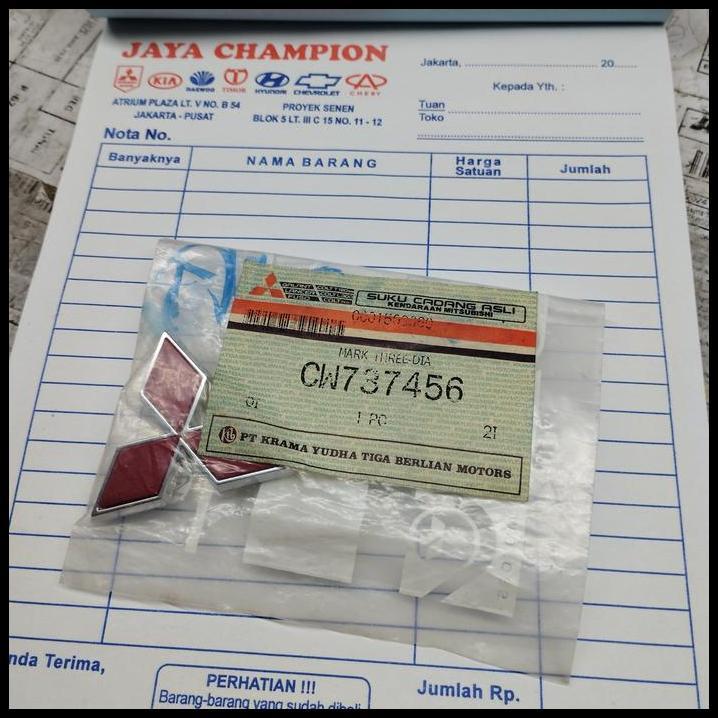 HOT DEAL EMBLEM TIGA BERLIAN DEPAN KUDA GRANDIA /DIAMOND 