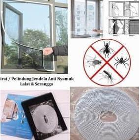 ZHOUCOZI Tirai anti nyamuk tirai jendela anti nyamuk