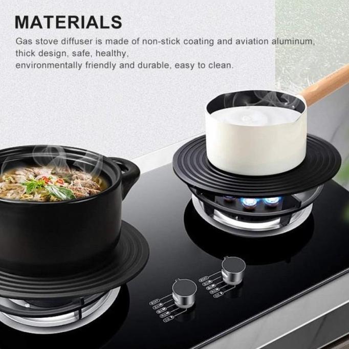 Plat Alas Panci Plat Alas Tatakan Panci Konduksi Diffuser Kompor Gas