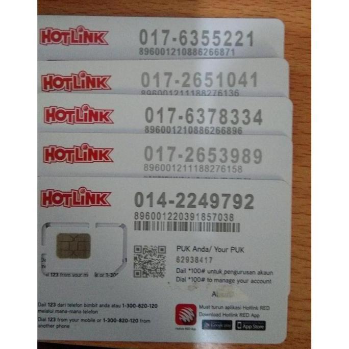 Maxis/Hotlink Bisa request nomor cantik