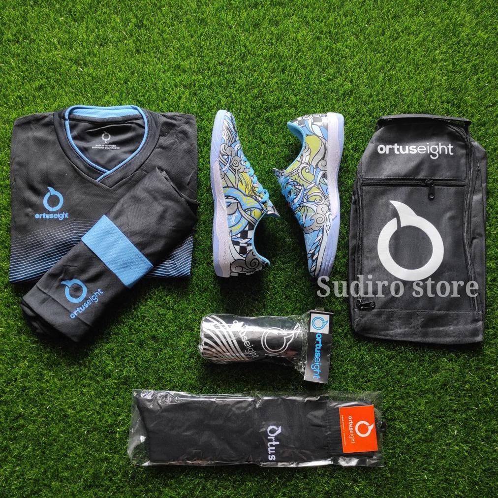 Sepatu Futsal Ortuseight Catalyst Bima Grade ORIGINAL Terbaru  Paket Komplit Sepatu Futsal Ortus Bim