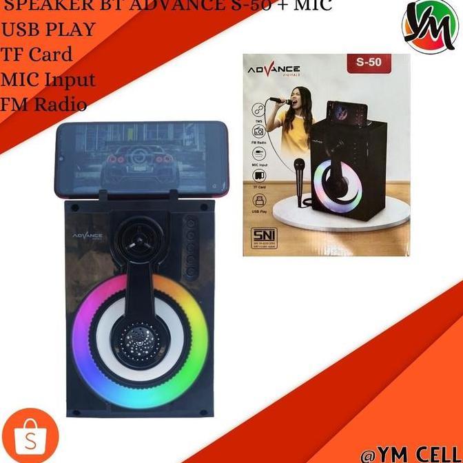 SPEAKER BLUETOOTH ADVANCE S-50 +MIC
