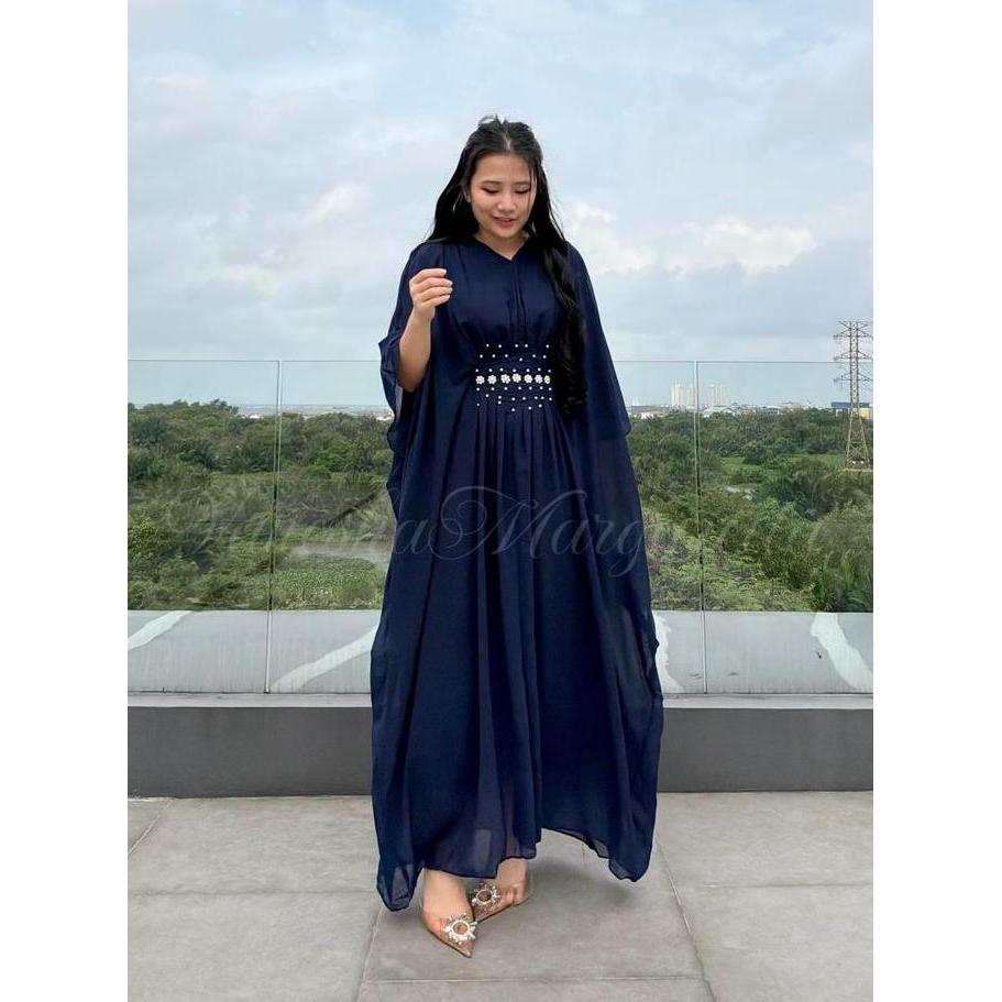 [VM] - READY STOCK - 833 Kaftan Ceruty / Dress Mute Muslim Lebaran 2024 833# Mydress_collection Muti