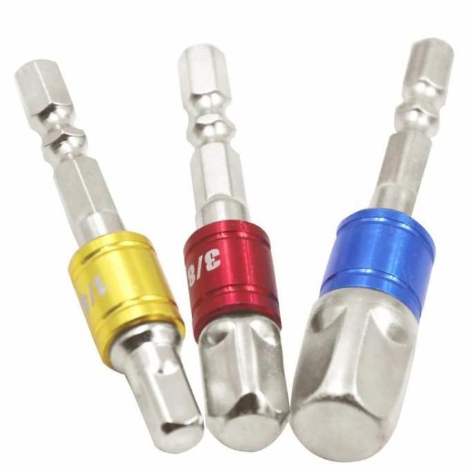 adapter bor kunci sok 3 pcs konektor kunci sock ke bor sambungan