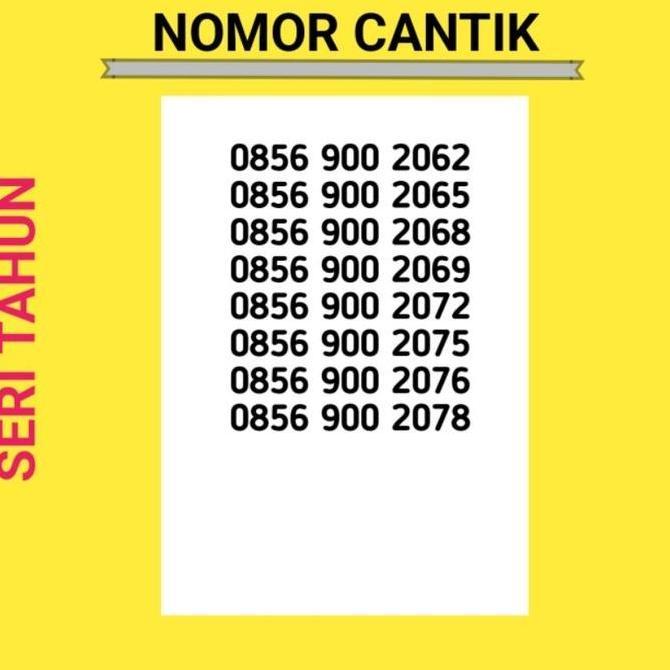 nomor cantik m3 kwartet indosat mentari 11 digit tahun lahir