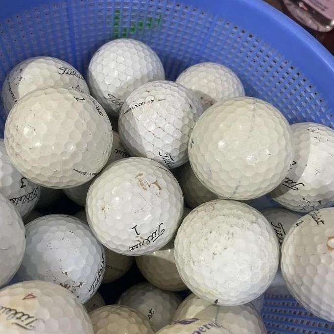 Bola Golf Bekas 8Pcs Merek Titleist