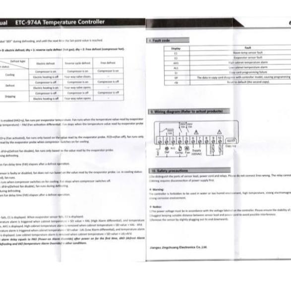Thermostart Digital Elitech Etc 974