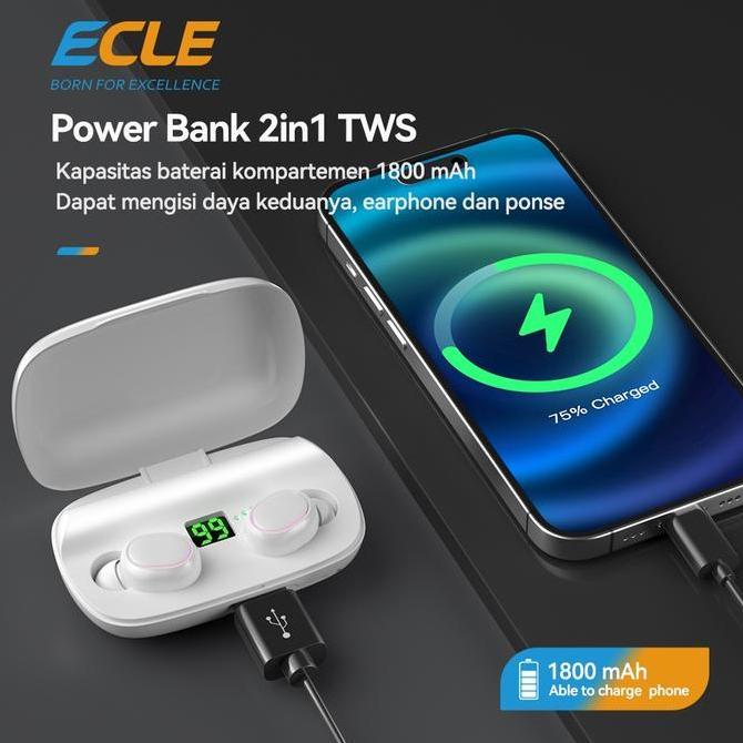 [New Launch] ECLE T11 TWS Bluetooth 5.0 Earphone Wireless Headphone