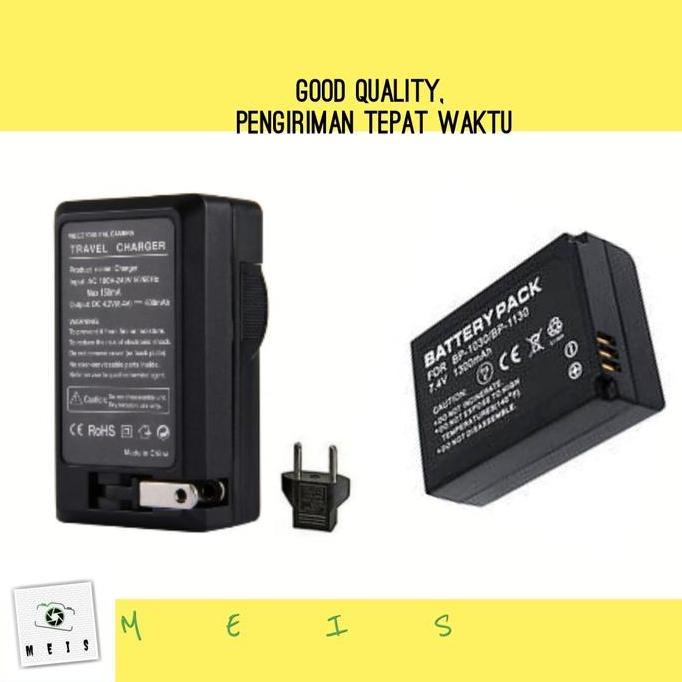 TERLARIS - Baterai & Charger Samsung BP-1030 BP1030B BP-1130 ED-BP1030 Batre Casan