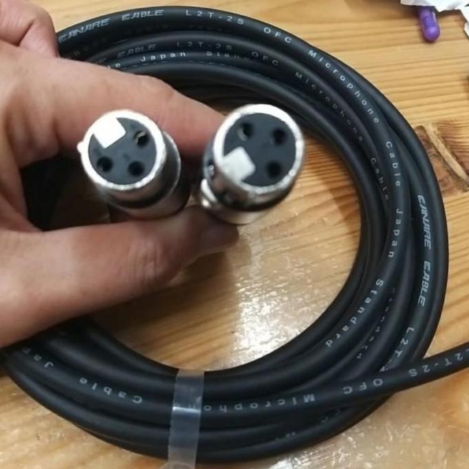 TERBARU - KABEL XLR 10M CANON FEMALE TO CANON FEMALE