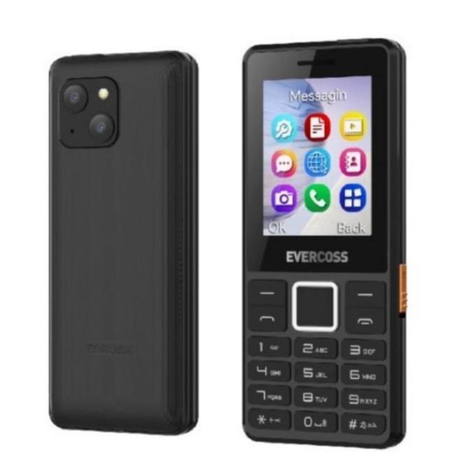 EVERCOSS N2C - LAYAR 2.4 INCH- RADIO TANPA HEADSET- GARANSI RESMI