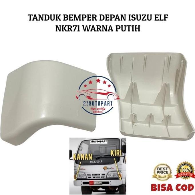 Tanduk Bemper Depan Isuzu Elf Nkr71 Warna Putih