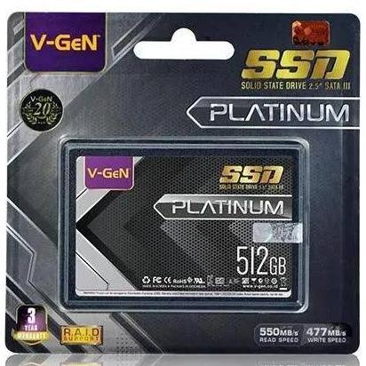 TERMURAH - SSD V-GeN 512GB Solid State Drive Vgen 512 GB SSD V Gen 2.5inch SATA 3