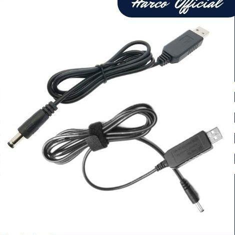 USB to DC Jack Step Up Cable Converter -5A To 12v