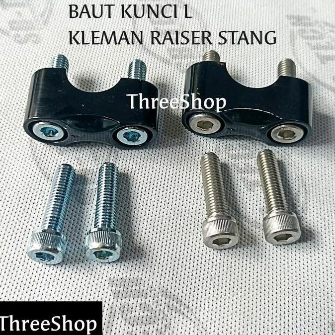 Baut L Klem Stang Rx King Fino Scorpio Vixion Baut L Dudukan Stang Beat Street Tiger Gl Mp Cb150R Gs