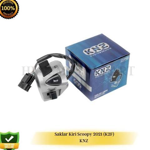 Saklar Kiri / Switch Lh / Saklar Lampu Scoopy 2021 (K2F) Knz