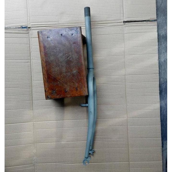 Promo Fork Rigid MTB 26 Inch Oversize Drat OS Steel V-brake Only Mentahan Diskon