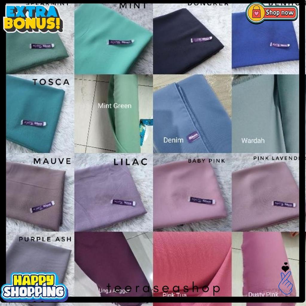 Jilbab Segiempat Wolfis / Khimar Segi Empat Wolfis Polos 120 X 120
