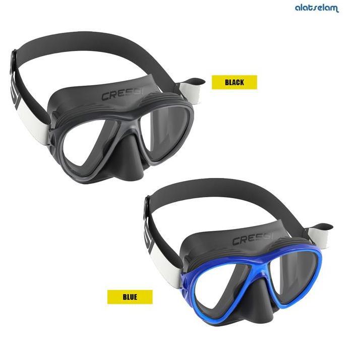 NEW Mask Cressi Fiji - Diving & Snorkelling Mask / Mask Scuba Diving / Kacamata Selam Snorkling dan 