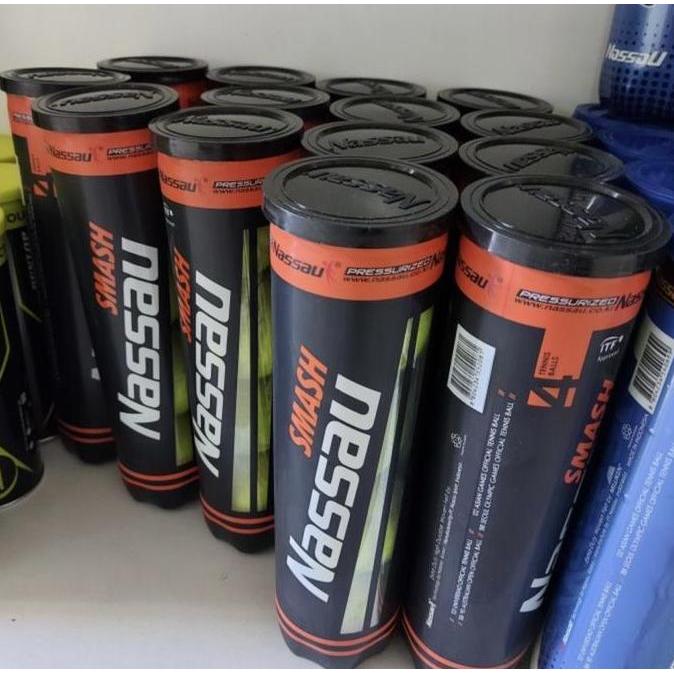 Bola Tenis Tennis Nassau Smash (Nassau Smash) Isi 4 Original