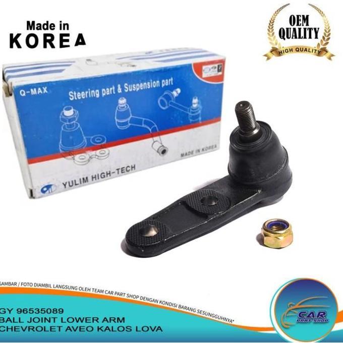 Ball Joint Lower Arm Chevrolet Aveo Kalos Lova Import Korea Siap Kirim