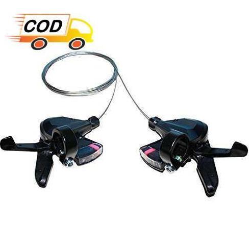 Promo Pengatur Kecepatan Gigi Sepeda 8 Speed Sepasang 2PCS RD Gear Shifter Trigger Handle Brake Leve