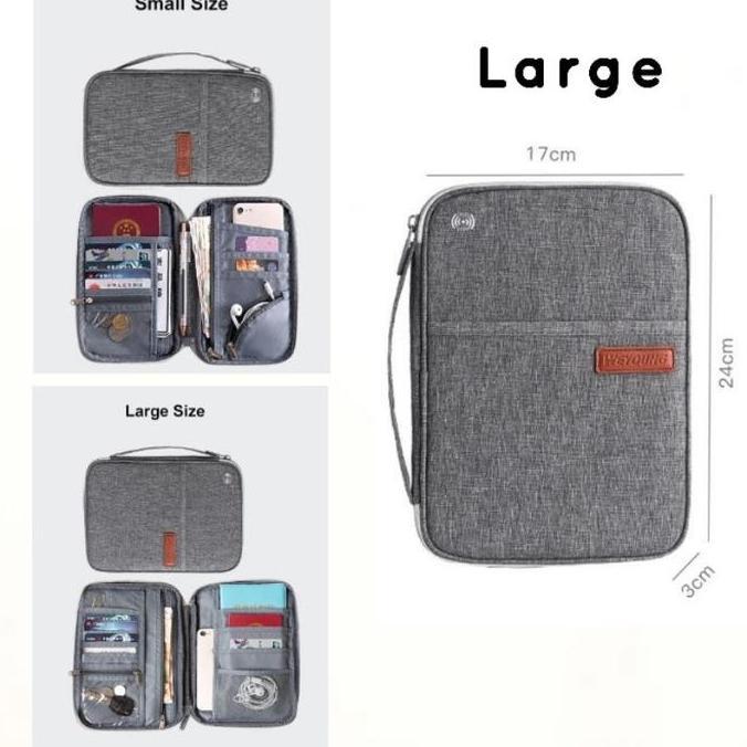 Papipuk- Korean Rfid Passport Holder / Rfid Passport Wallet