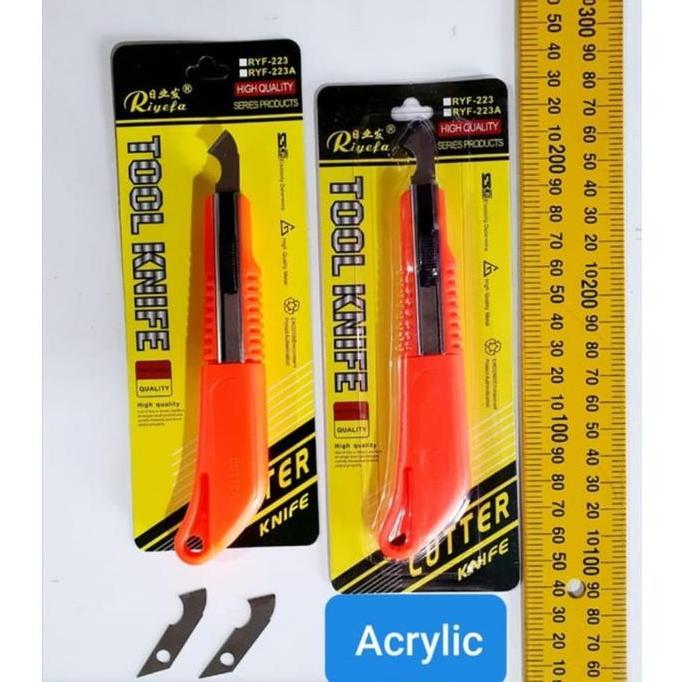 pisau potong akrilik pisau cutter acrylic