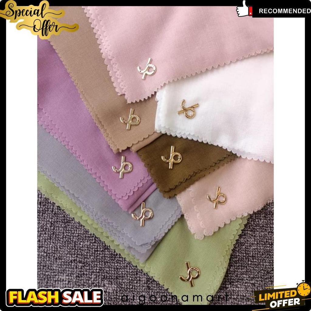 Hijab Segiempat Polos Journey Hijab Simple & Stylish  Hijab Polos Murah Berkualitas