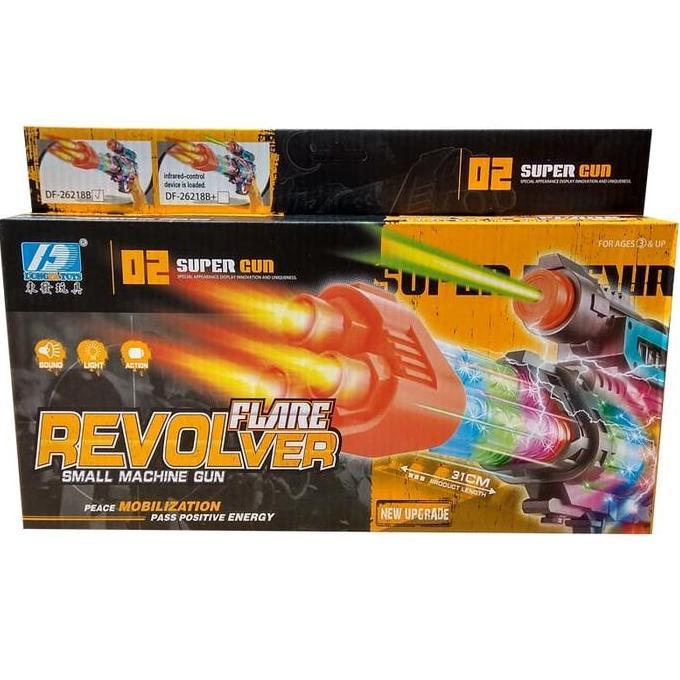 Dong Fa Toys Mainan Anak Pistol Revolver