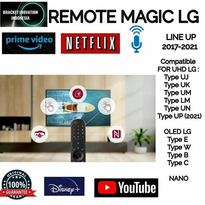 Youii- Magic Remote Lg | Remote Magic Lg Ori Uj Sj Uk Sk Um Lm Un Nano Oled