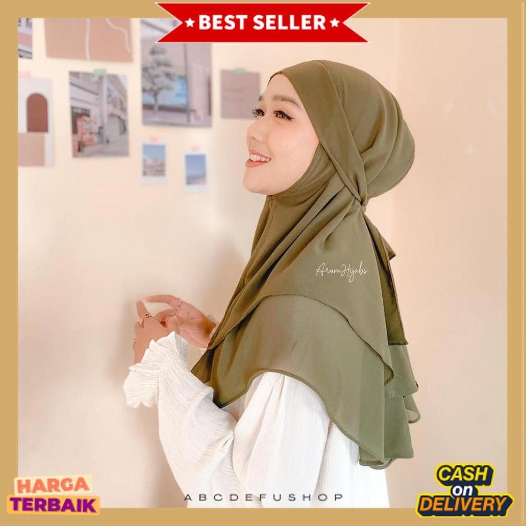 Bergo Nura Arabian Hijab Instan Ceruty
