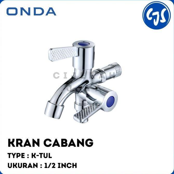 Waterwagen- Kran Cabang Shower Double Onda K - Tul / Kran Double Onda Air Dingin