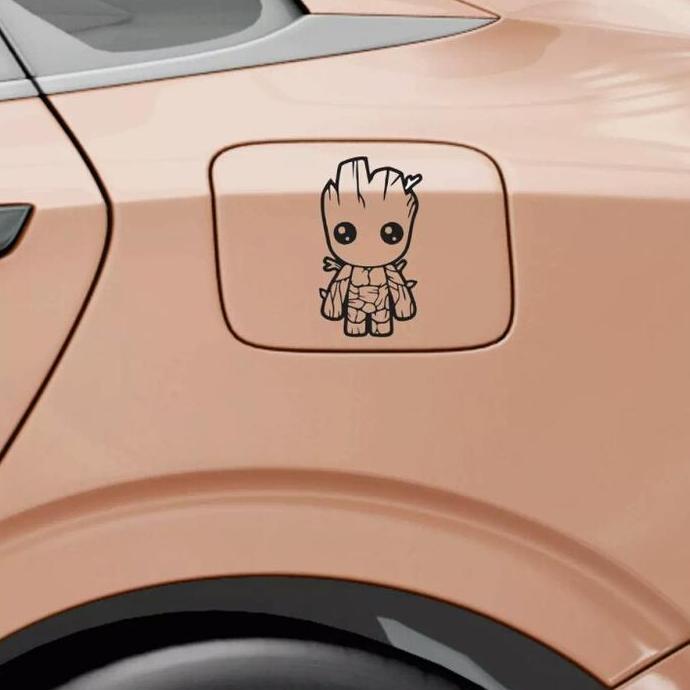 Stiker Groot Tutup Tangki Mobil Keren