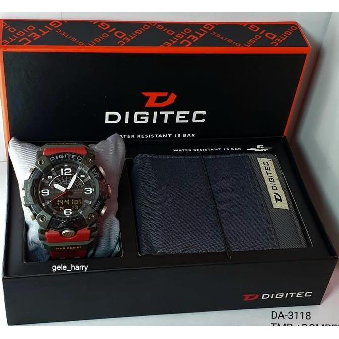 Digitec DA-3118T DA3118 DA 3118 Merah Gratis Dompet