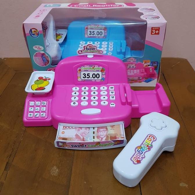 Mainan Cash Register Mesin Uang - Mainan Mesin Kasir Toko